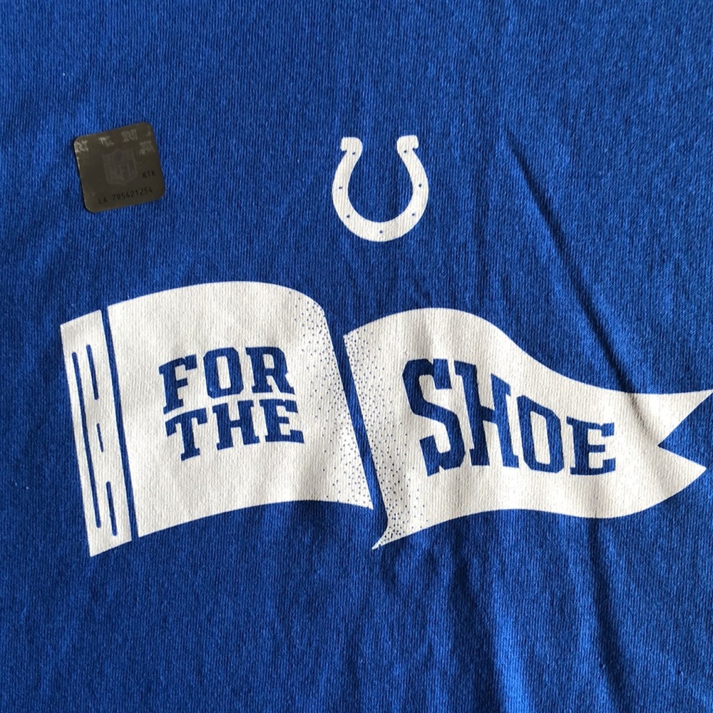 Indianapolis Colts “For the Shoe” XL T-Shirt